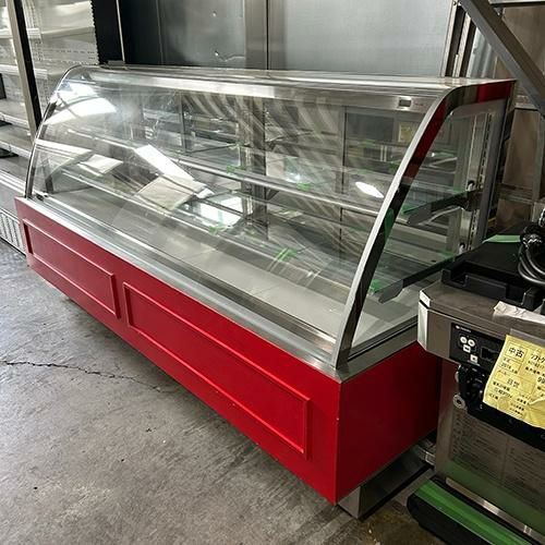 【業界最長1年保証】【中古】対面冷蔵ショーケース パティスリー用 フクシマガリレイ(福島工業) PTR7524 幅2400×奥行750×高さ1200 三相200V 【送料別途見積】【札幌白石店在庫】
