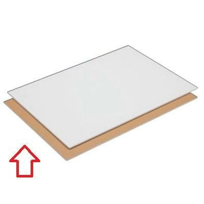 取リ板 アルミン軽量タイプ CTL-51300 530型(茶)530×380×6.3 u-func 茶