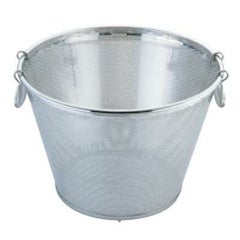 UK 18-8 パンチング 平底深型 揚ゲザル 48cm