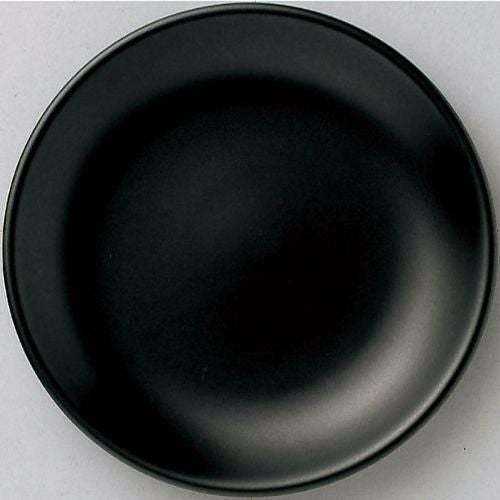 アジアン 17cm皿 黒マット /小物送料対象商品