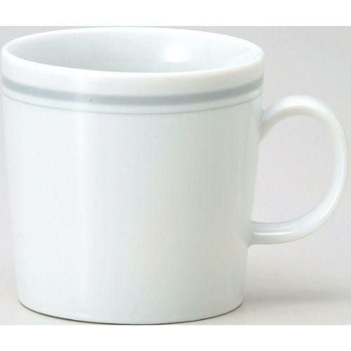 マグカップ碗皿 パールライン ミルクマグ /小物送料対象商品