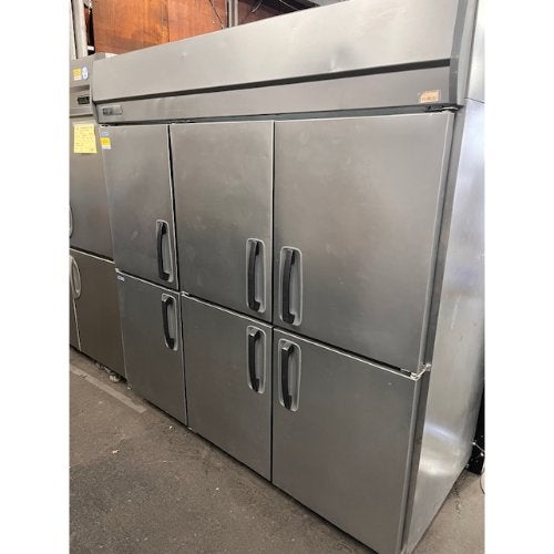 中古】6ドア冷凍冷蔵庫 ホシザキ HRF-180ZF 幅1800×奥行800×高さ1900