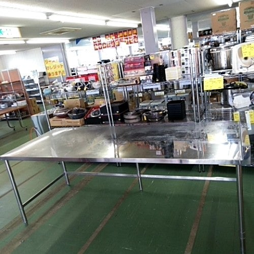 SUS4-189N ステンレス作業台 幅1800×奥行900×高さ740mm/新品/業務用
