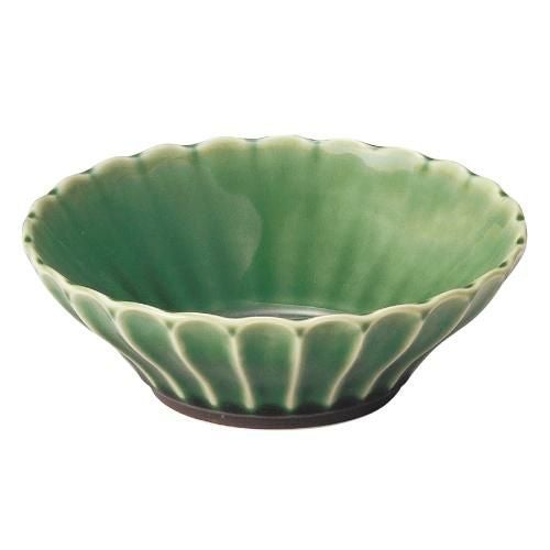 かすみ 緑 12.5cm浅ボウル/業務用食器