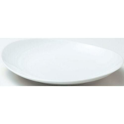 12-38-6 オーバル 28cm深皿 27.5×24.6×3.9(cm)