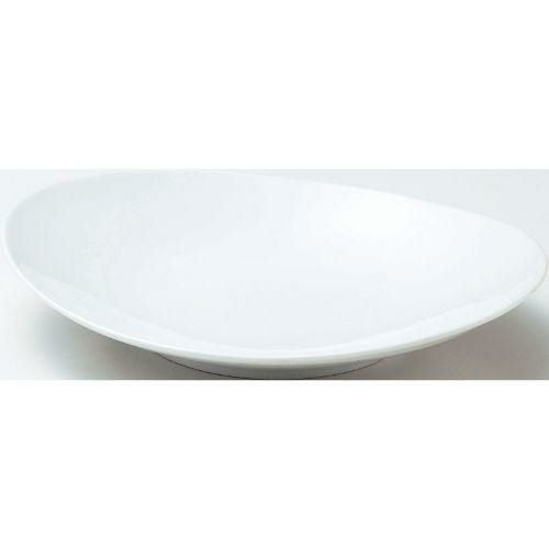 12-38-7 オーバル 25cm深皿 24.7×21.9×4.3(cm)
