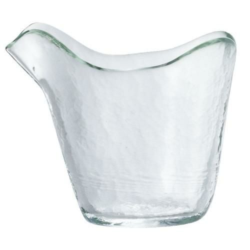 片口 手軽に楽しめる酒器(耐熱) 耐熱 片口(クリア) 津軽びいどろ