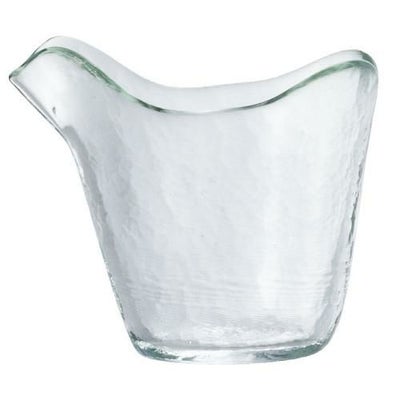 手軽に楽しめる酒器(耐熱) 耐熱 片口(クリア) 津軽びいどろ