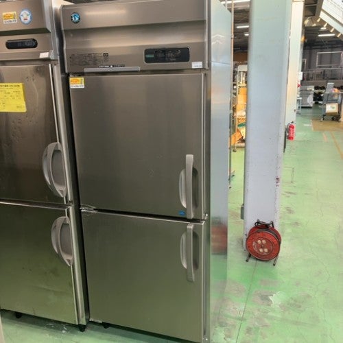 業界最長1年保証】【中古】縦型冷凍冷蔵庫 ホシザキ HRF-75A-1 幅750