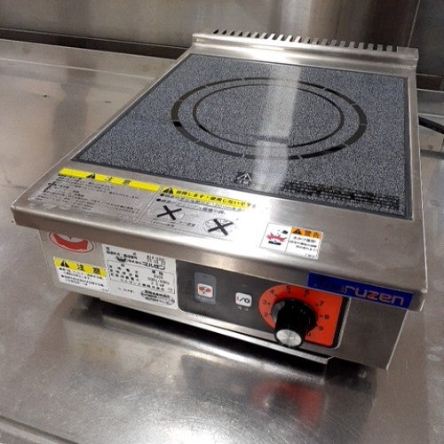 中古】卓上IH調理器 ニチワ電機 MIR-3TA-N5 幅450×奥行600×高さ250