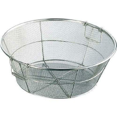 BK 18-8 手付 揚ザル 荒目(5メッシュ)55cm