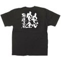 「安心安全厳選素材」黒Ｔシャツ Lサイズ【E】