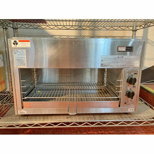 リンナイペットミニ　都市ガス ガス遠赤外線上火式グリラー　魚焼き器 3年保証】【リンナイ】ガス赤外線グリラー 上火式 ペットミニ 6号 RGP