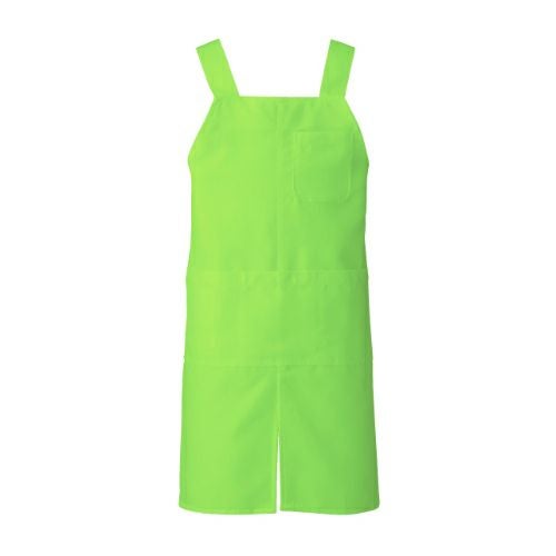 KAZEN 胸当てエプロンＨ型 APK489-78 オリーブ