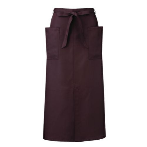 KAZEN ソムリエエプロン APK493-33 ブラウン //小物送料対象商品