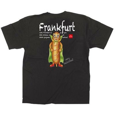 フランクフルト キャラクタ カラーTシャツ Sサイズ【受注生産】【E】