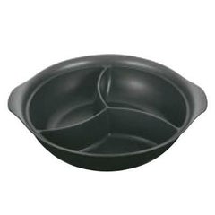 UK アルミホットパン 3仕切(フッ素コート)30cm