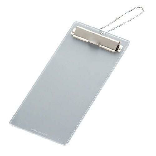 伝票クリップ EDC－1 大 クリア 100×230