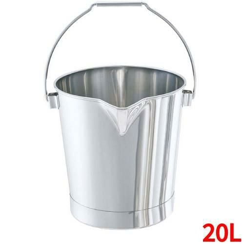 バケツ 18-8 口付 バケツ BA-20 20L