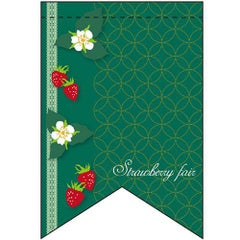 ストロベリーフェア (4) (リボン)  のぼり屋工房