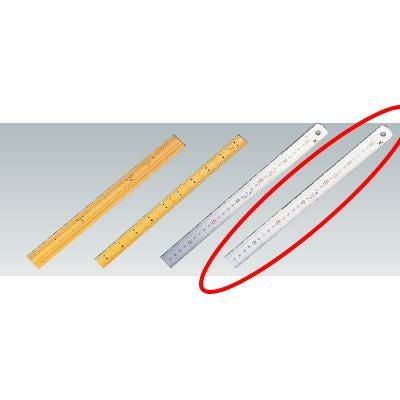 シルバー直尺 30cm