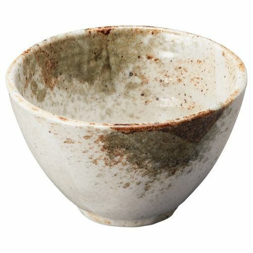 【飲食店定番】多用碗 手捻り姫丼 雪志野 463-1-556/10個入