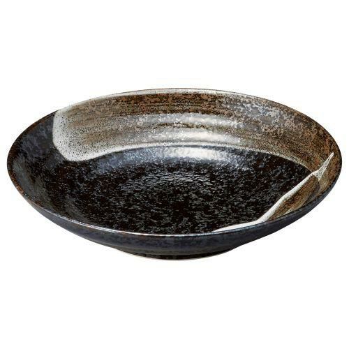 【飲食店定番】荒刷毛 7.5麺皿