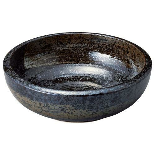 【飲食店定番】荒刷毛 くくり手8.0鉢 23.5×8.2(cm)