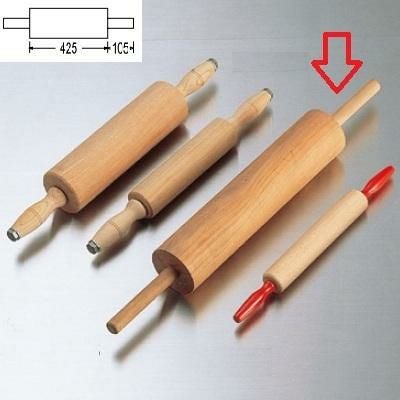 めん棒取手付メン棒 ENDO/業務用/新品 | こね鉢・めん棒・切り板
