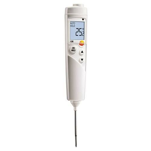食品用デジタル中心温度計 防水型 testo 106