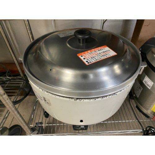 中古】ガス炊飯器 5升 リンナイ(Rinnai) RR-550C 幅569×奥行485×高さ