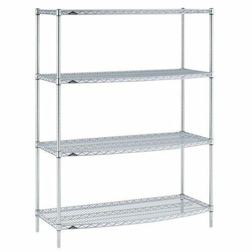 ラウンドエレクターシェルフ 4段 P1390×MS910R