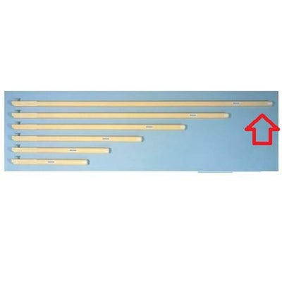 角柄 【抗菌 角柄(ワンプッシュ式)KP120 120cm】 KP120 長さ:1200 【グループA】