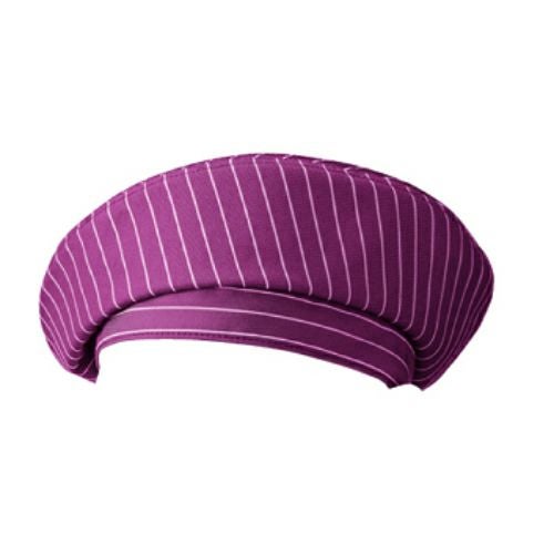 KAZEN ベレー帽 APK483-S81 ワインストライプ /小物送料対象商品