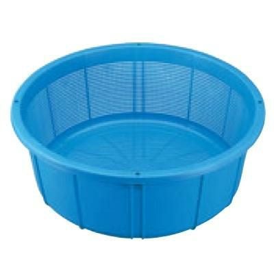ザル セキスイ ザルカゴ #35 35L ブルー PE製 