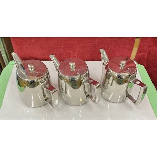 18-10ステンレスミルクポット(3個セット) 幅90×奥行90×高さ105