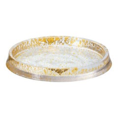 グラッセ 和の器・ビュッフェプレート・ボール リバーシブルプレート210 金箔付き