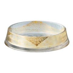 グラッセ 和の器・ビュッフェプレート・ボール リバーシブルプレート210大 金箔付き