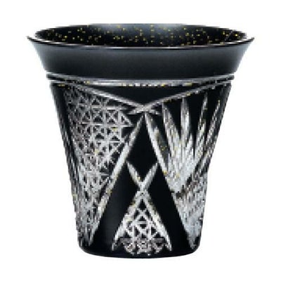 八千代切子 ギフト 杯(開扇柄 ひらきおうぎがら)