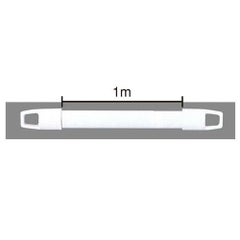 垂れ幕用ポール 1m   のぼり屋工房