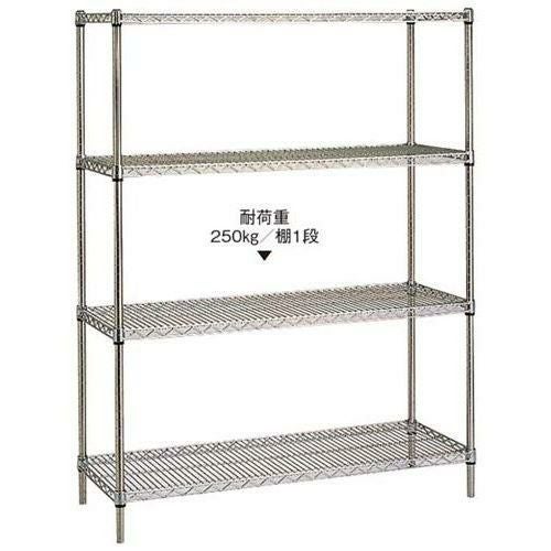 18-8 ステンレスエレクターシェルフ 5段 PS1900×SMS1820