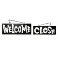 木製サイン(黒) 中 WELCOME  のぼり屋工房