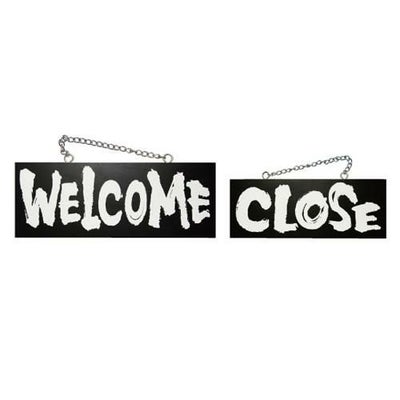 木製サイン(黒) 中 WELCOME  のぼり屋工房