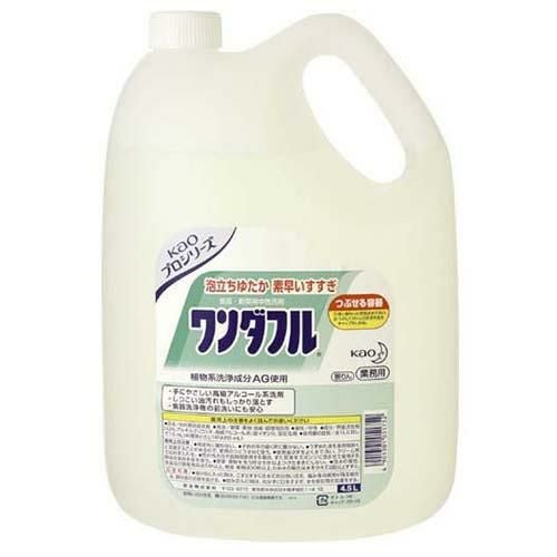 花王 ワンダフル 4.5L×4本