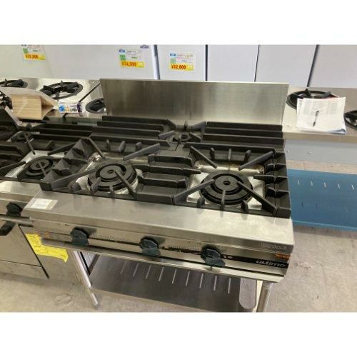 業界最長1年保証】【中古】ガス自動餃子焼機 マルゼン MAZ-44 幅650