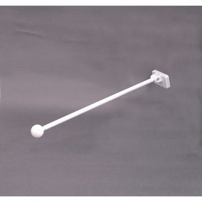 フラッグポール マグネット式 丸パイプ26cm 白  のぼり屋工房