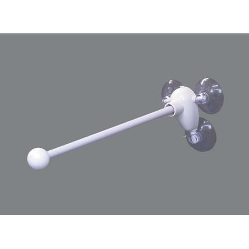 フラッグポール 3個吸盤式 丸パイプ33cm   のぼり屋工房