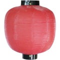 提灯 赤無地 二尺丸  のぼり屋工房