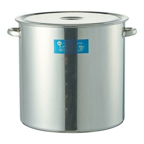 SA18-8 寸胴鍋(目盛付) 48cm