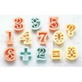PCクッキー抜型フィガ(数字)13pcs -1734